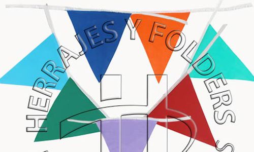 banderines de plastico df